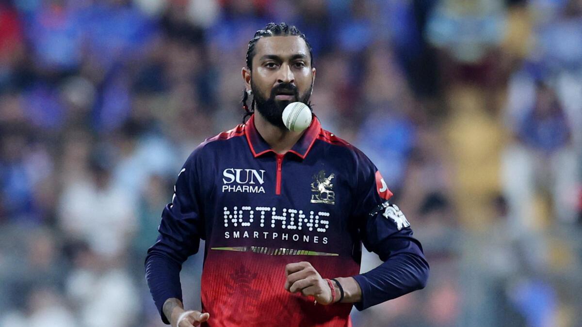 Krunal Pandya: I don’t pre-plan or practise my bouncers but rely on gut feeling